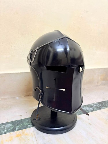 Costume larp crociato nero - costume,